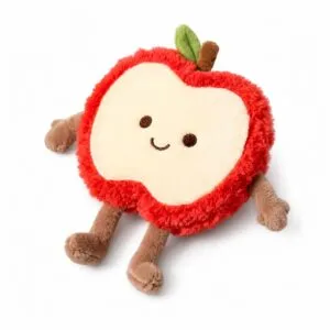 PLUSHIP Apple Slice Plush Toy - product view 01