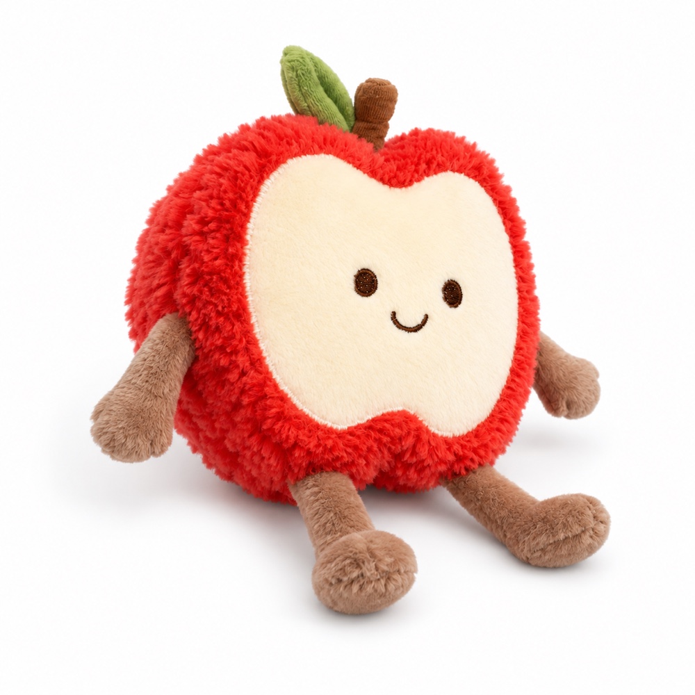 PLUSHIP Apple Slice Plush Toy - product view 02