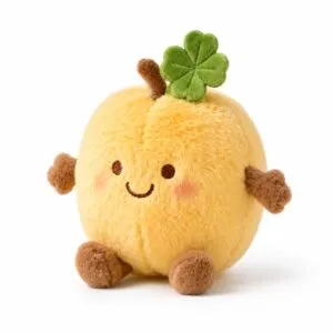PLUSHIP Apricot Plush Toy - product view 01