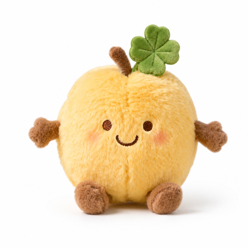 PLUSHIP Apricot Plush Toy - product view 05
