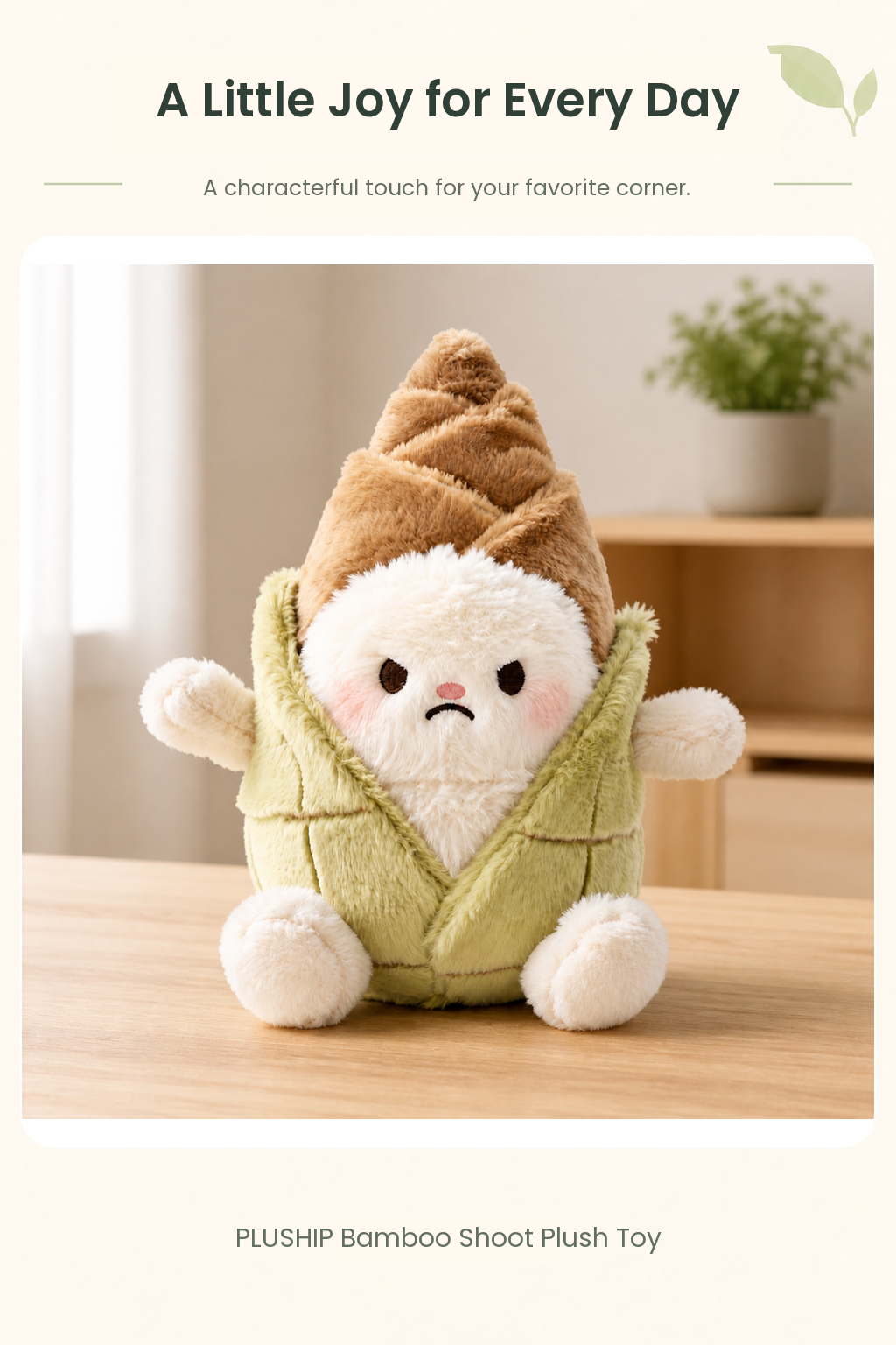 PLUSHIP Bamboo Shoot Plush Toy - detail 06