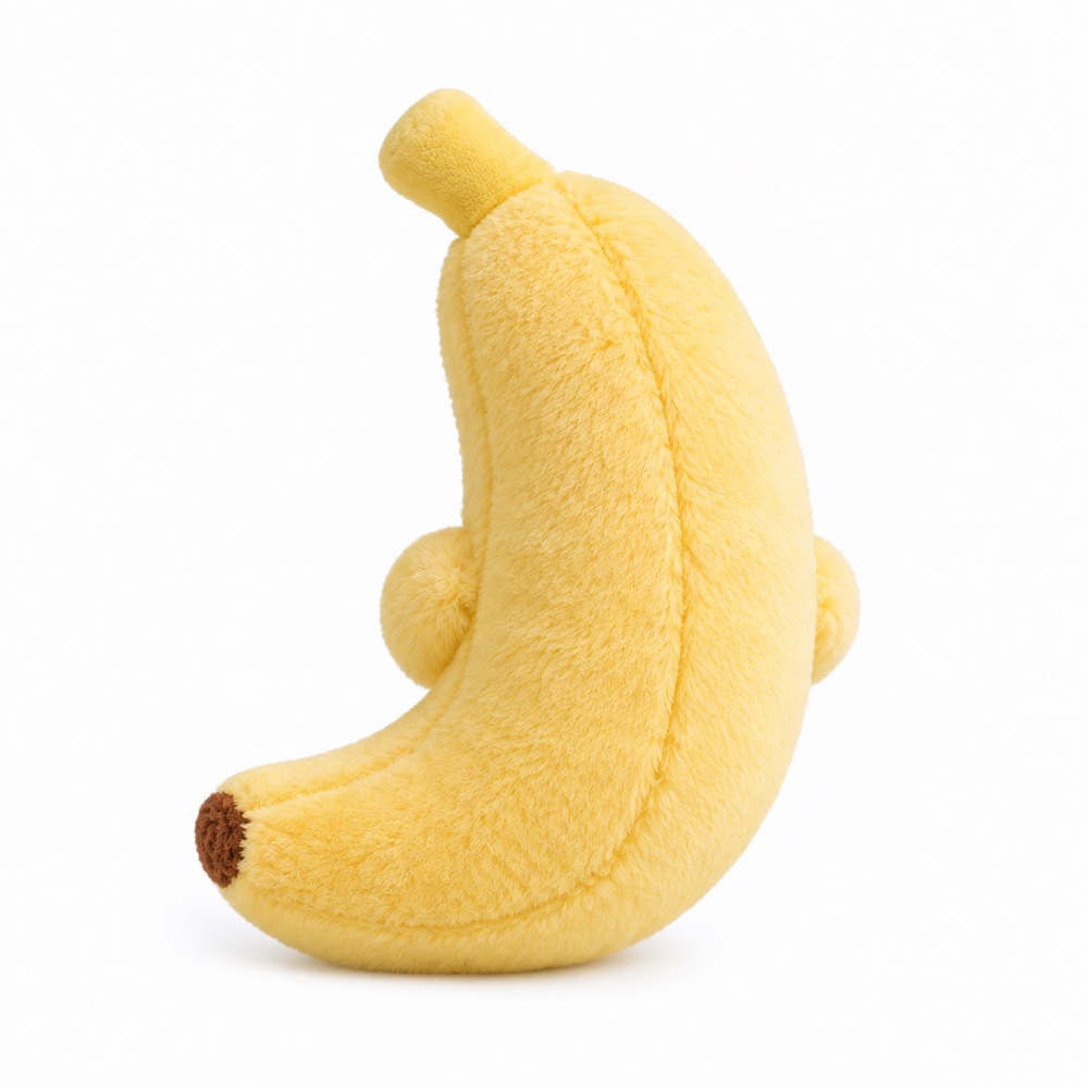 PLUSHIP Banana Plush Toy with a Gold Ingot - product view 04