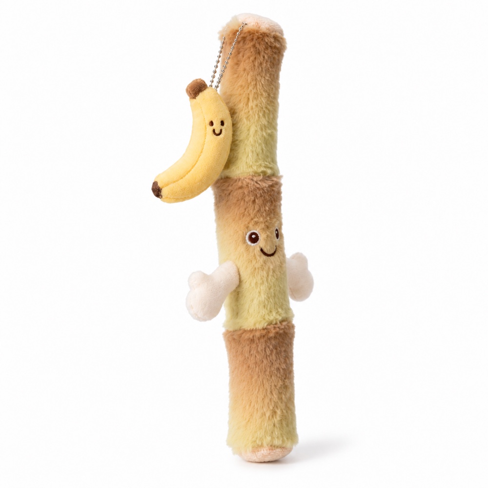PLUSHIP Banana and Sugarcane Plush Toy - product view 02
