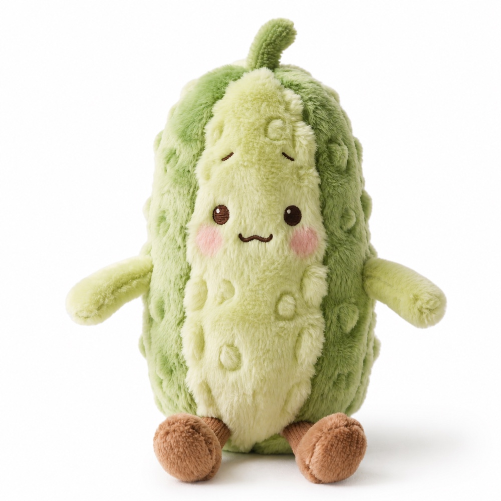 PLUSHIP Bitter Melon Plush Toy - product view 01