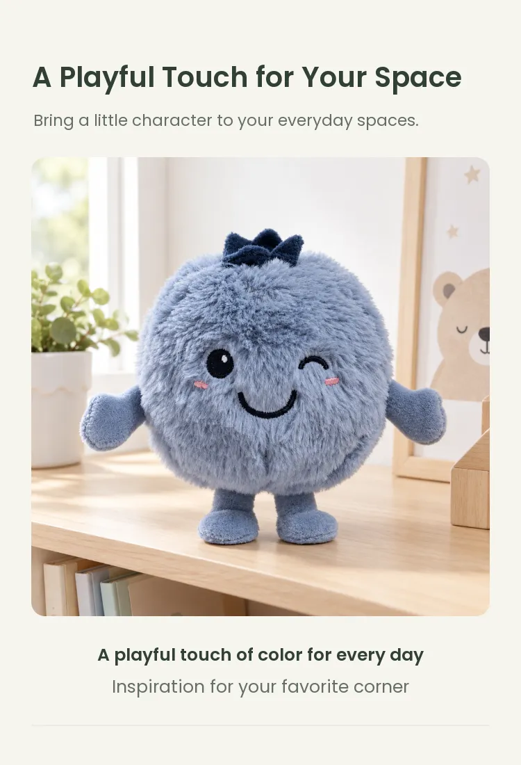 PLUSHIP Blueberry Plush Toy - detail 5