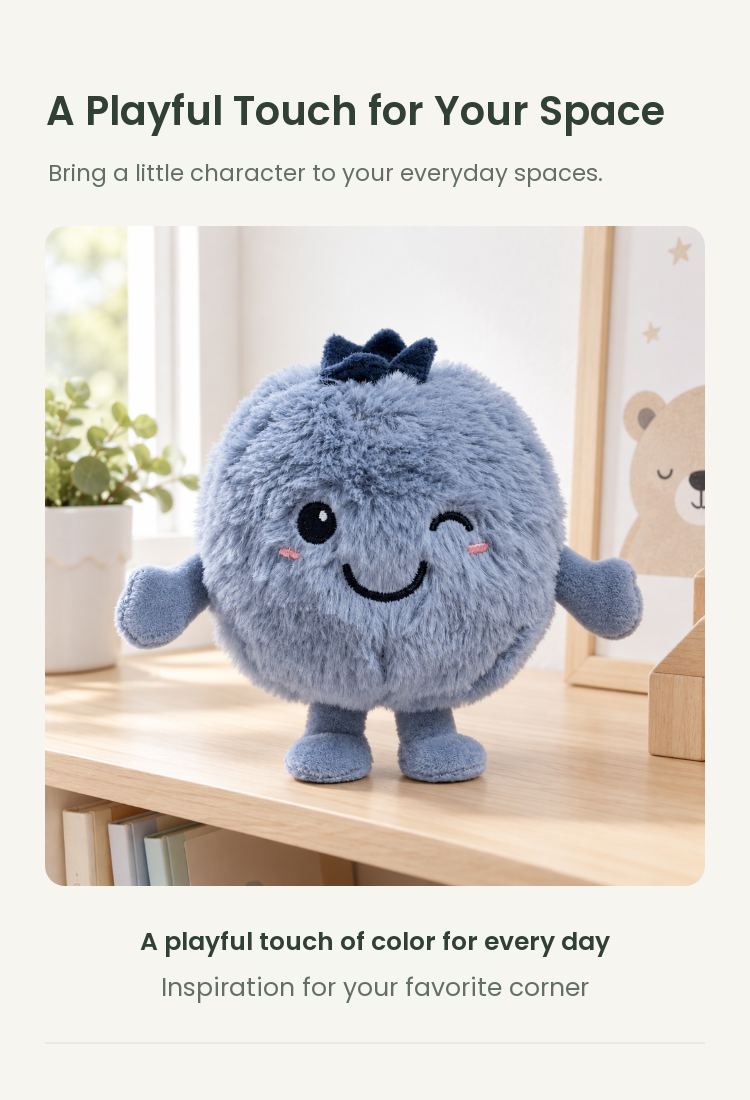 PLUSHIP Blueberry Plush Toy - detail 05