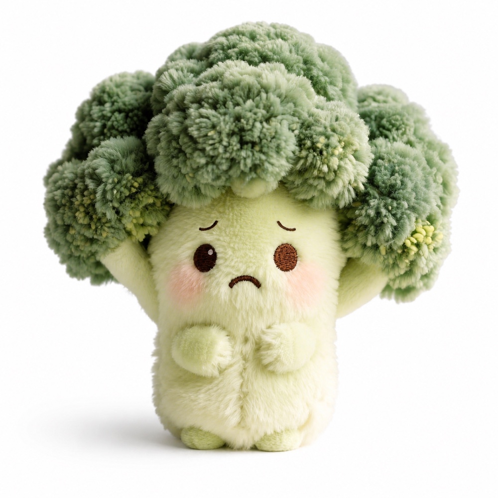 PLUSHIP Broccoli Plush Toy - product view 01