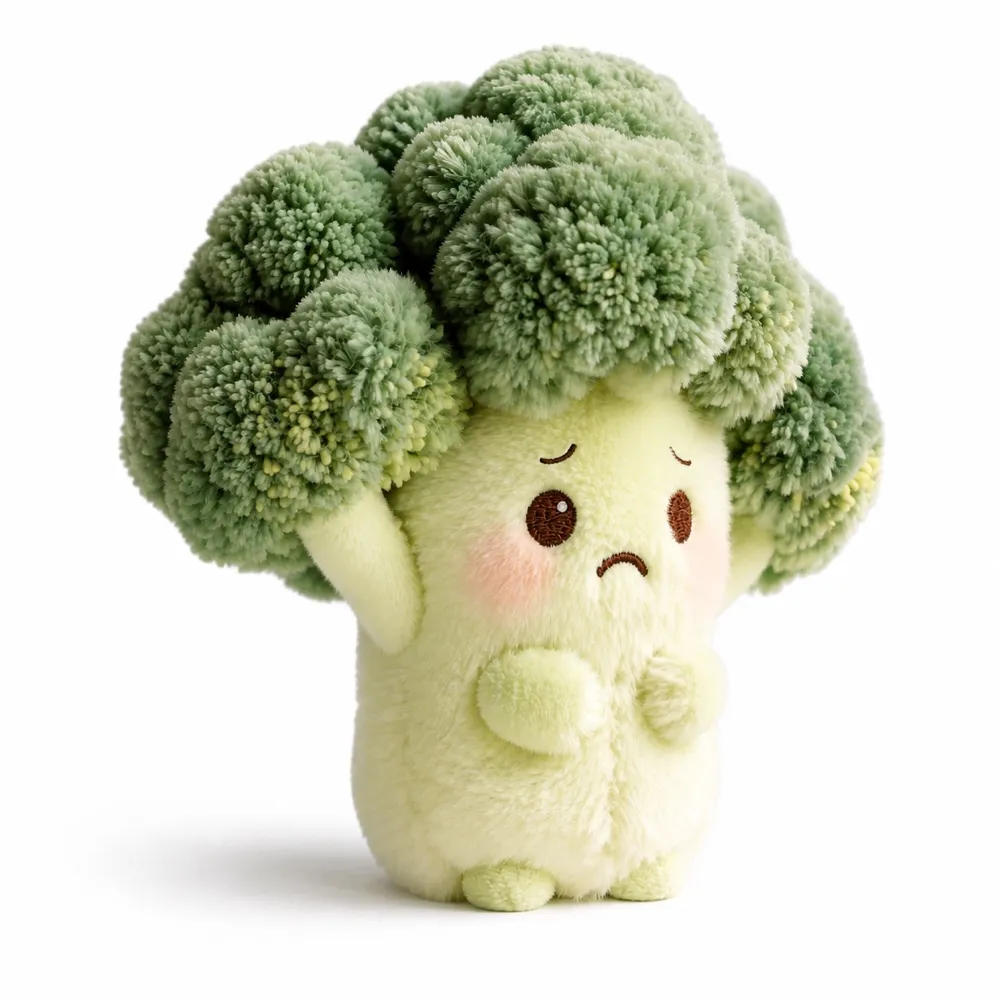 PLUSHIP Broccoli Plush Toy — catalogue view
