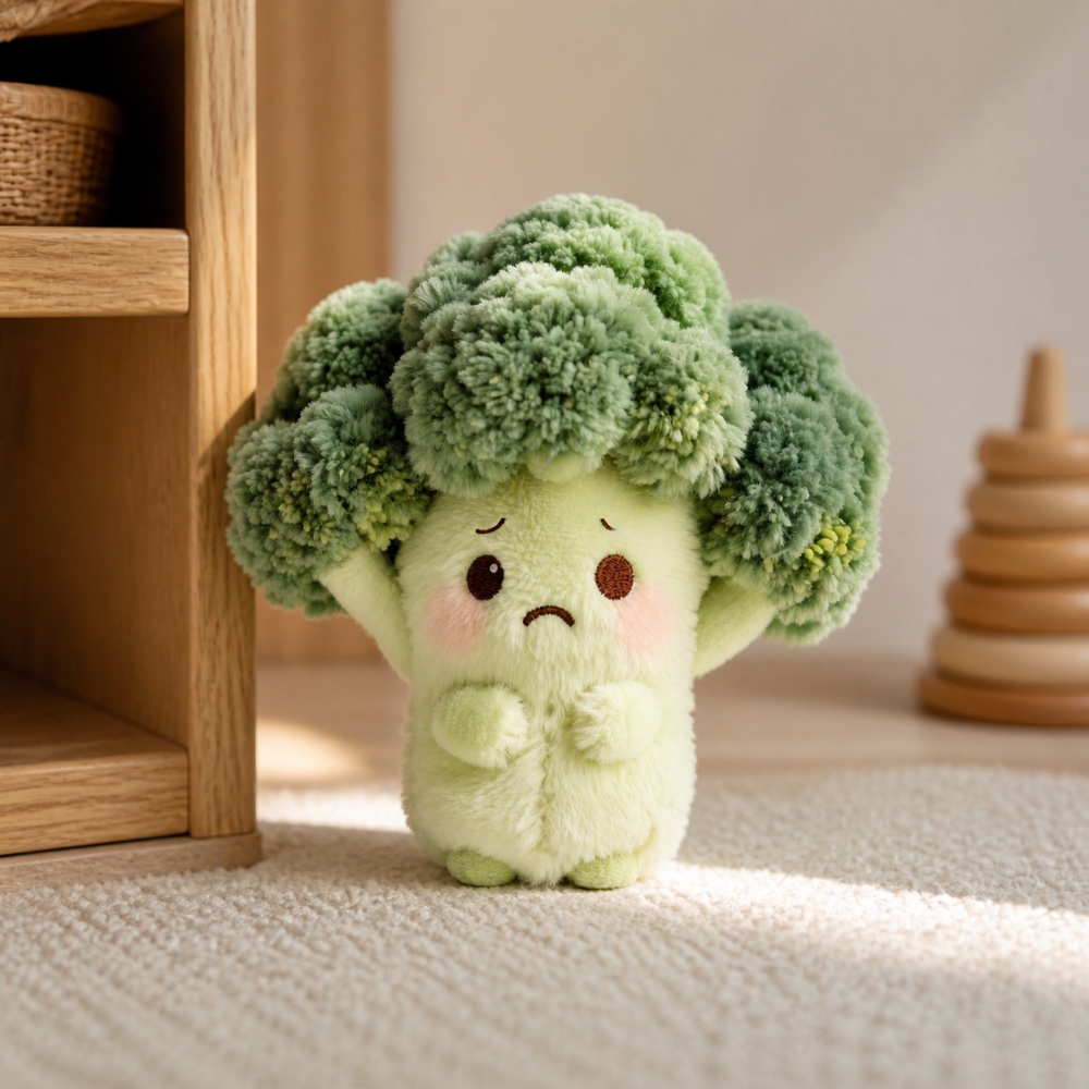 PLUSHIP Broccoli Plush Toy - product view 03