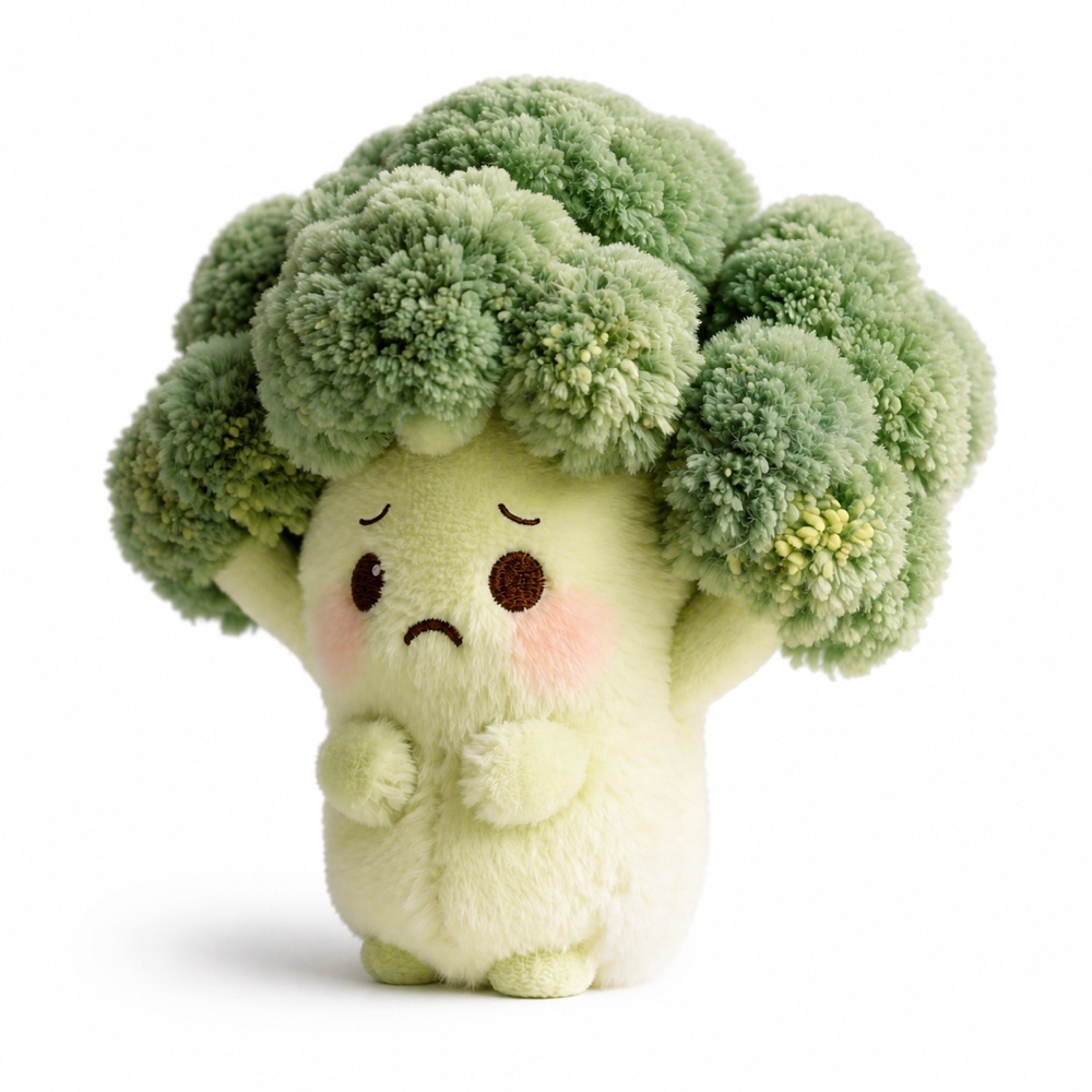 PLUSHIP Broccoli Plush Toy - product view 04