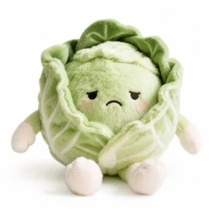 PLUSHIP Cabbage Plush Toy - product view 01