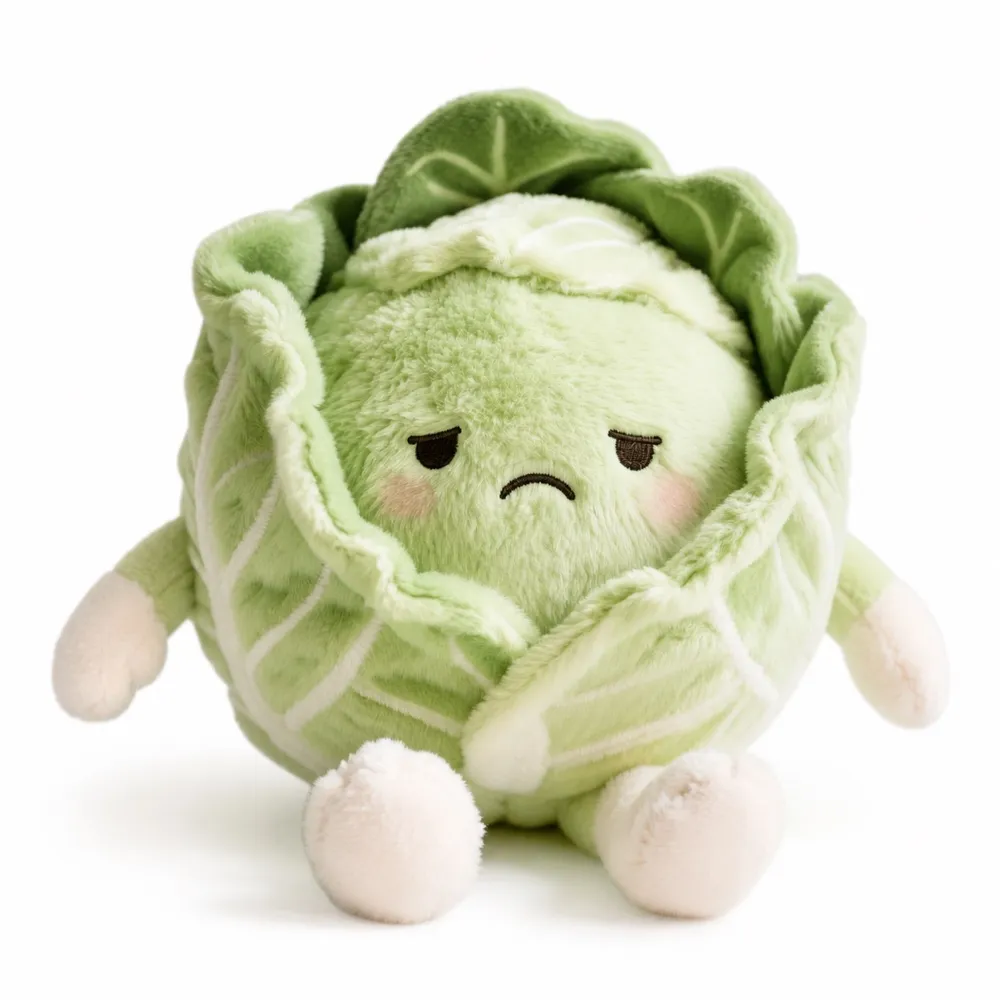 PLUSHIP Cabbage Plush Toy - product view 01