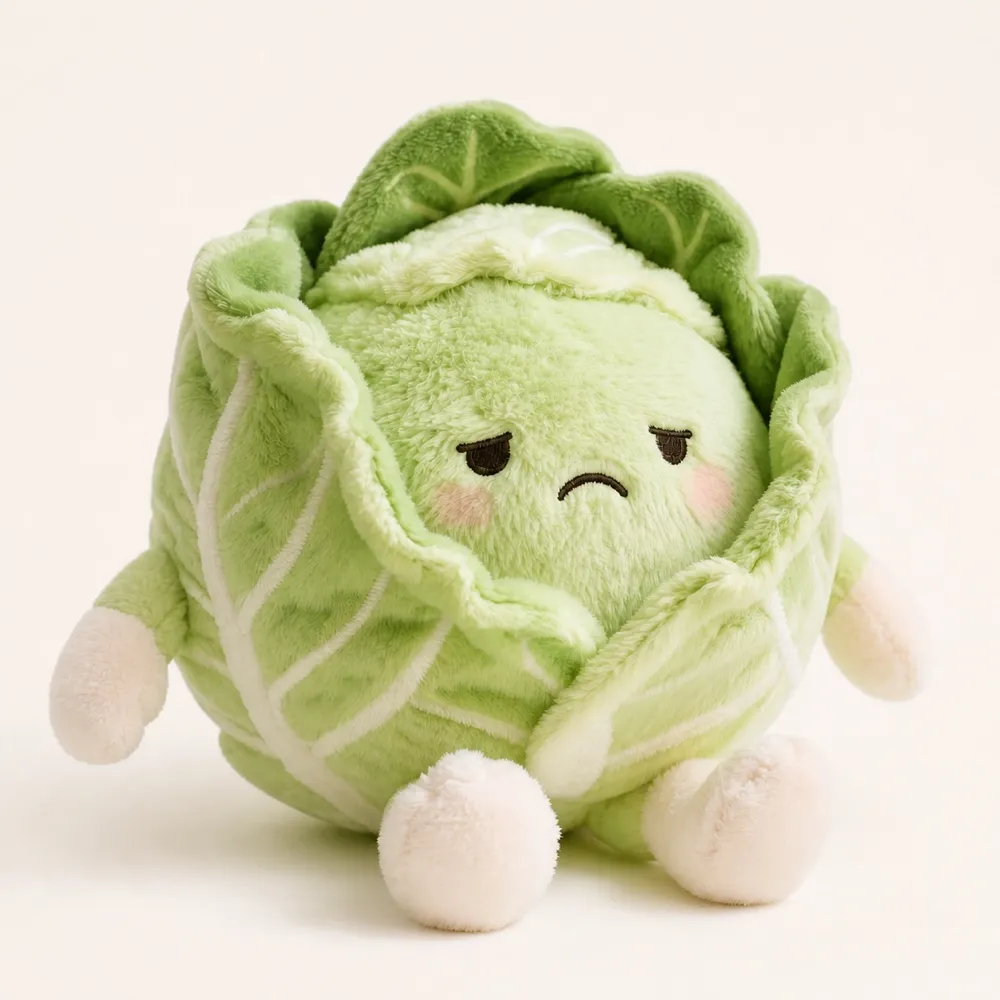 PLUSHIP Cabbage Plush Toy - product view 03