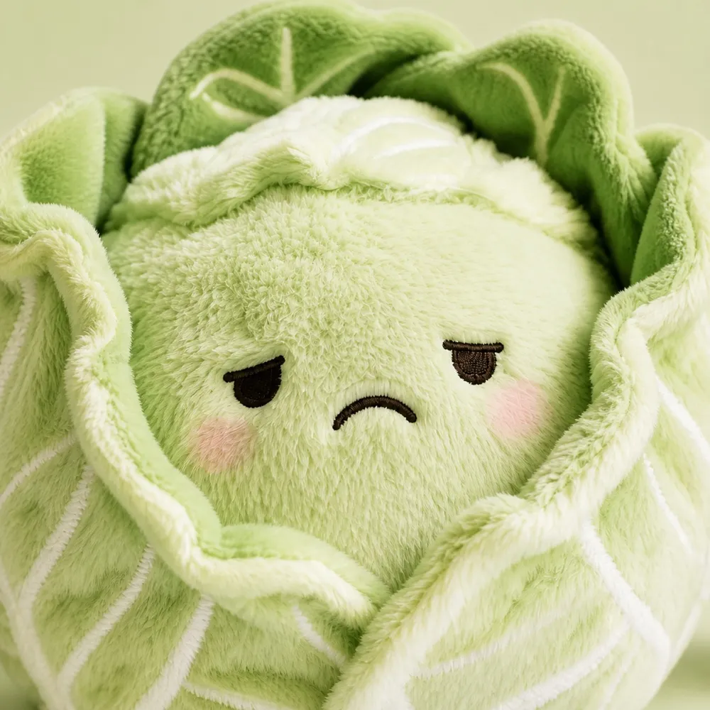 PLUSHIP Cabbage Plush Toy - product view 05