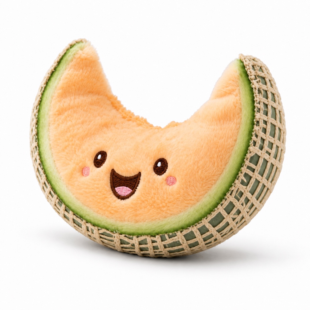 PLUSHIP Cantaloupe Slice Plush Toy - product view 03