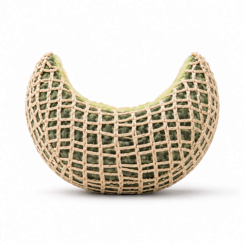 PLUSHIP Cantaloupe Slice Plush Toy - product view 04