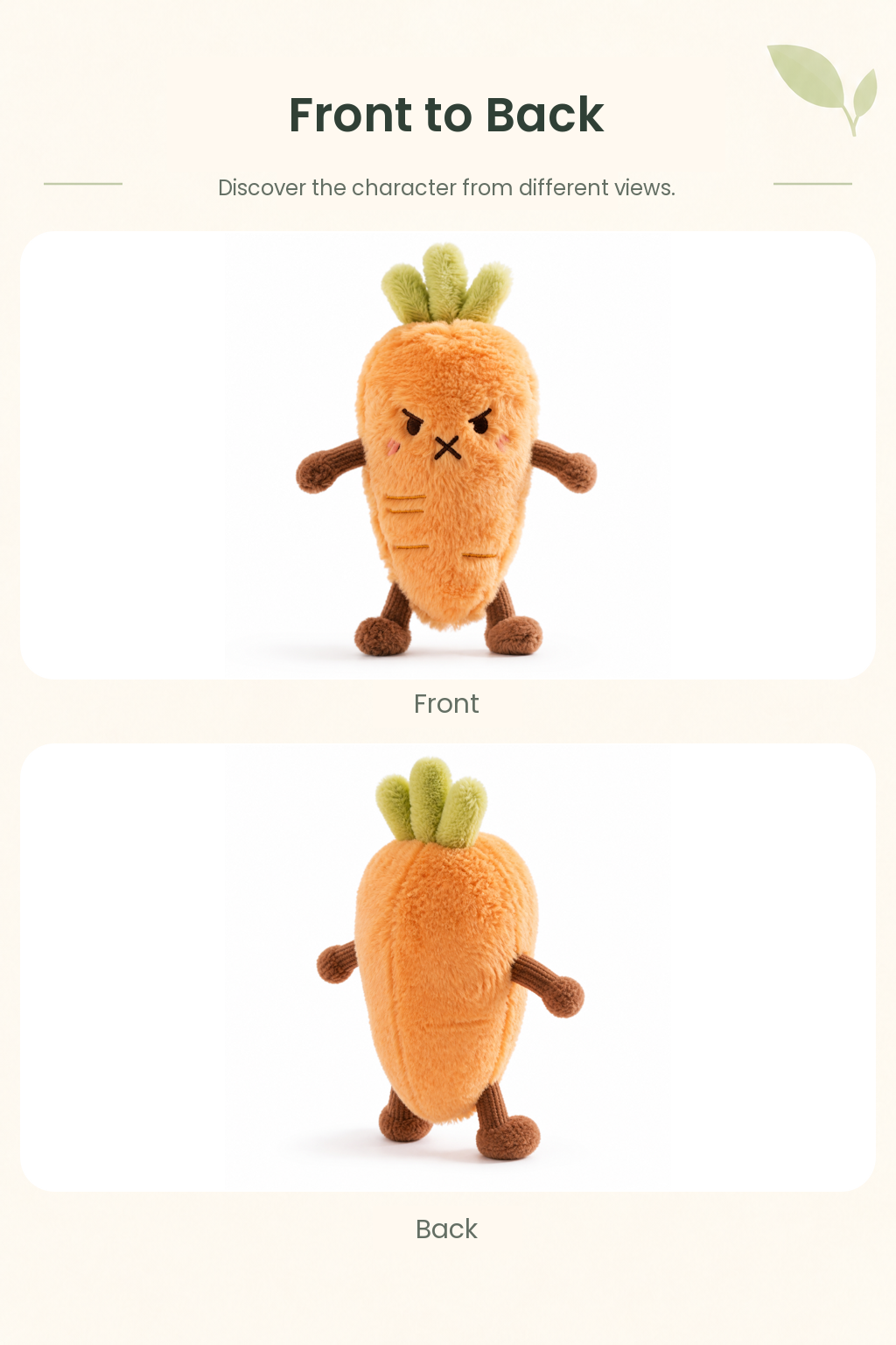 PLUSHIP Carrot Plush Toy - detail 05