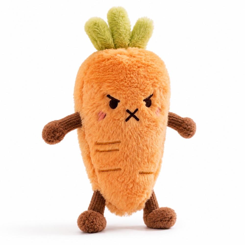 PLUSHIP Carrot Plush Toy - product view 02