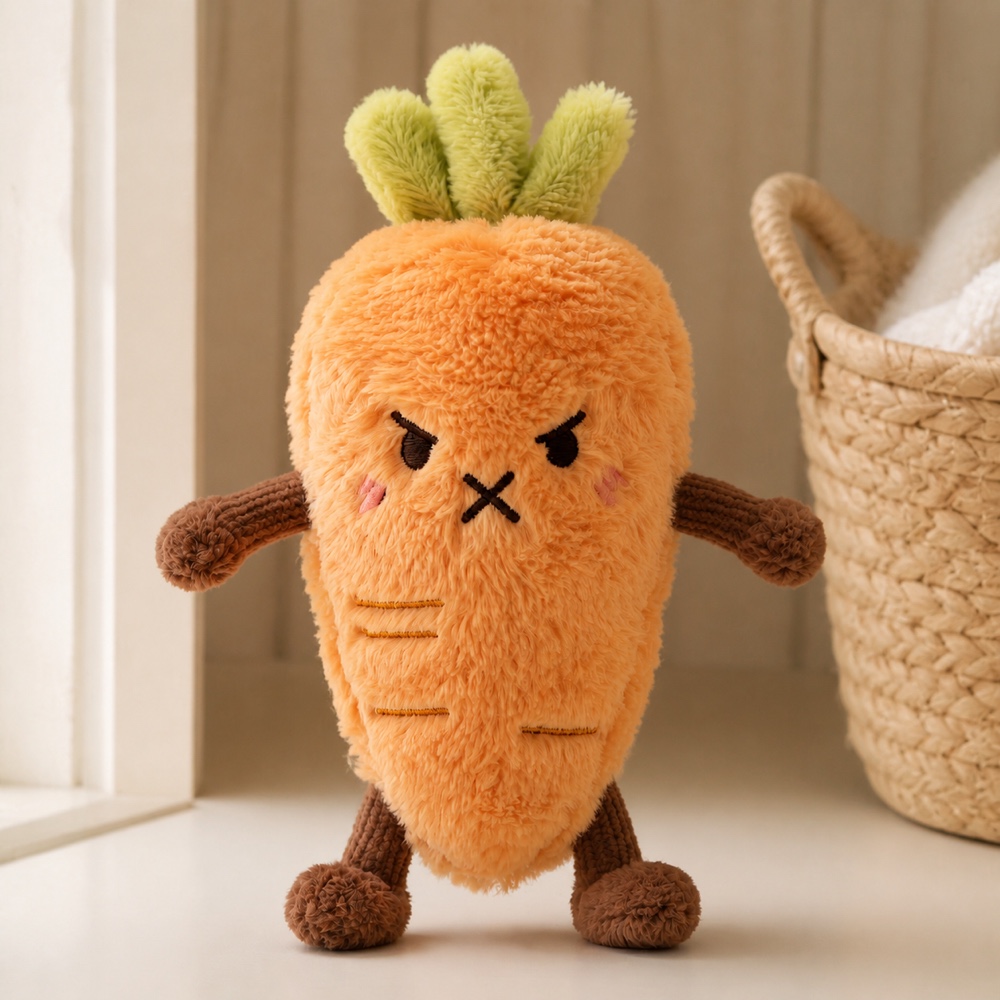 PLUSHIP Carrot Plush Toy - product view 03