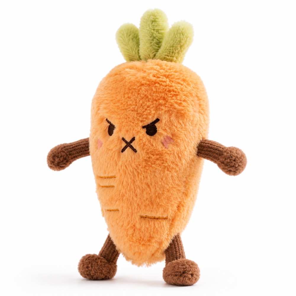 PLUSHIP Carrot Plush Toy - product view 04