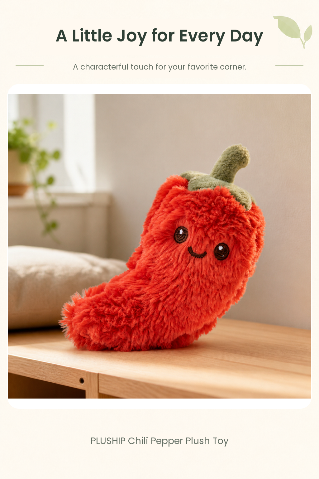 PLUSHIP Chili Pepper Plush Toy - detail 06