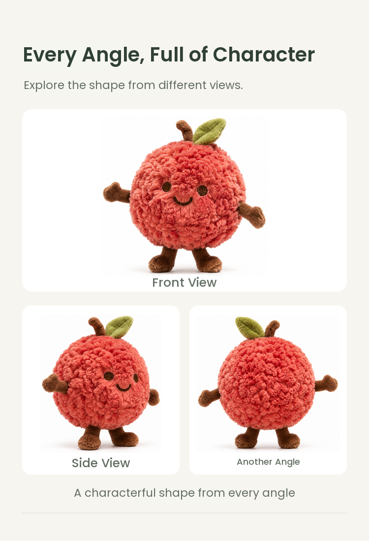 PLUSHIP Chinese Bayberry Plush Toy - detail 04