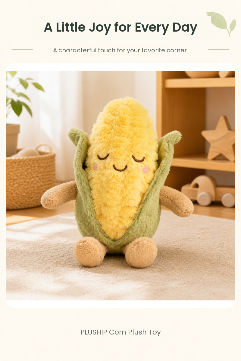 PLUSHIP Corn Plush Toy - detail 06