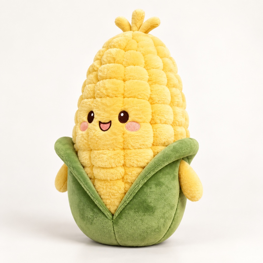 PLUSHIP Corn Plush Toy – Pink Cheeks - product view 01