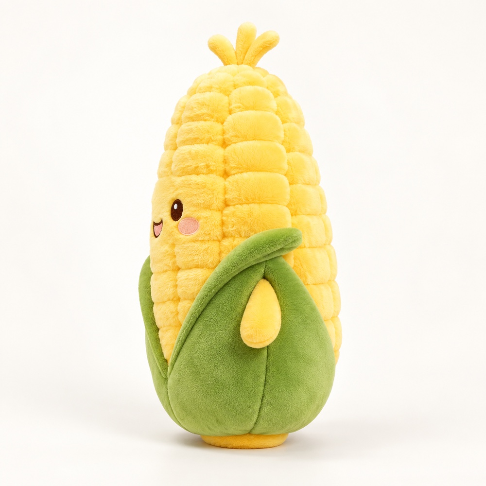 PLUSHIP Corn Plush Toy – Pink Cheeks - product view 03