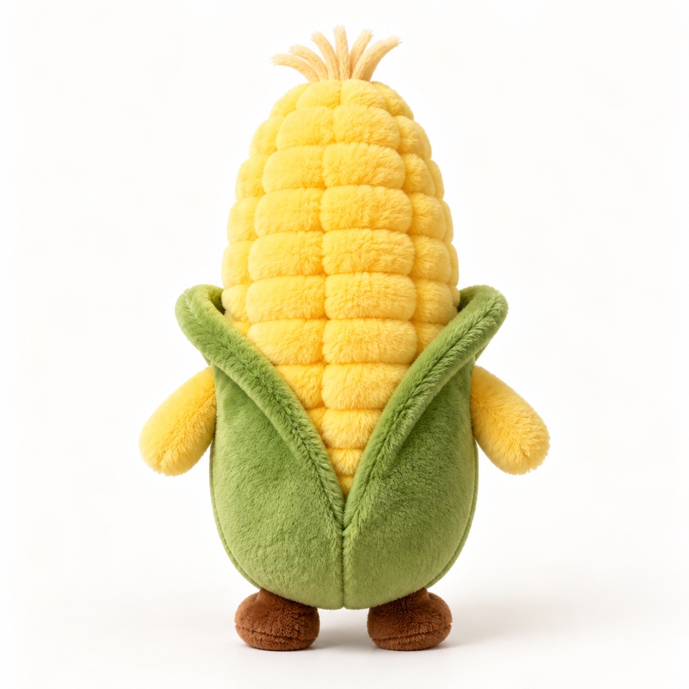 PLUSHIP Corn Plush Toy – Smiling Character - product view 04