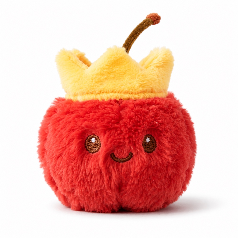 PLUSHIP Crowned Cherry Plush Toy - product view 01