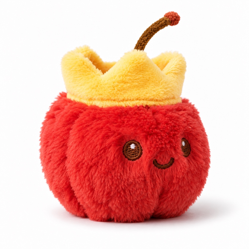 PLUSHIP Crowned Cherry Plush Toy - product view 02
