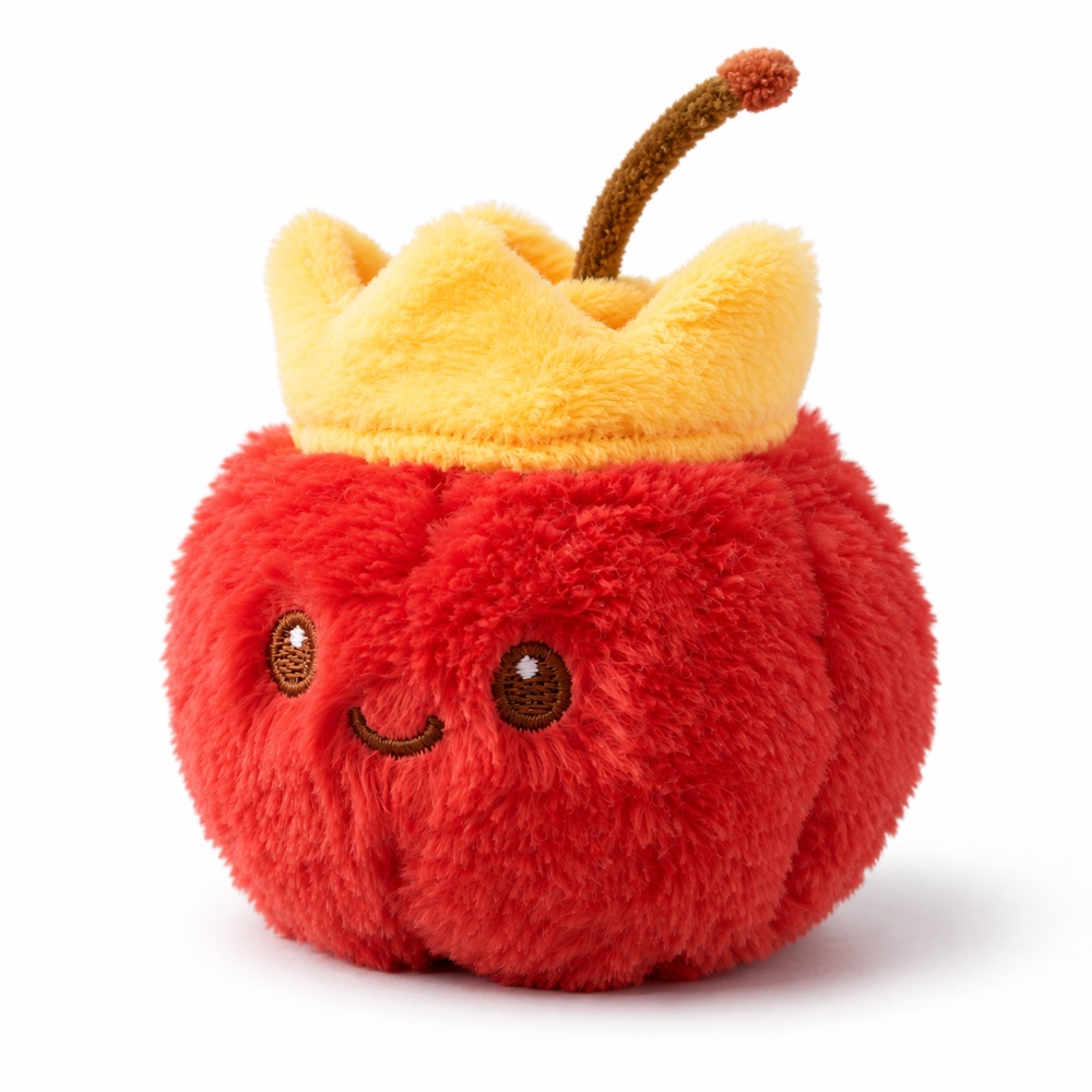 PLUSHIP Crowned Cherry Plush Toy - product view 03