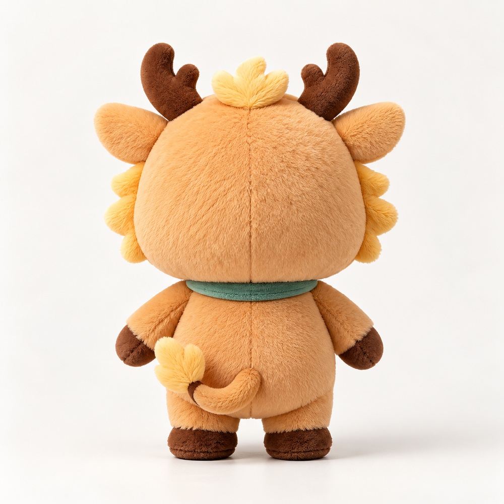 PLUSHIP Dragon Plush Toy – Bell Collar - product view 04