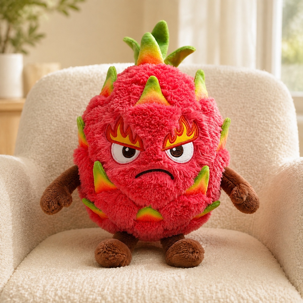 PLUSHIP Dragon Fruit Plush Toy - product view 03