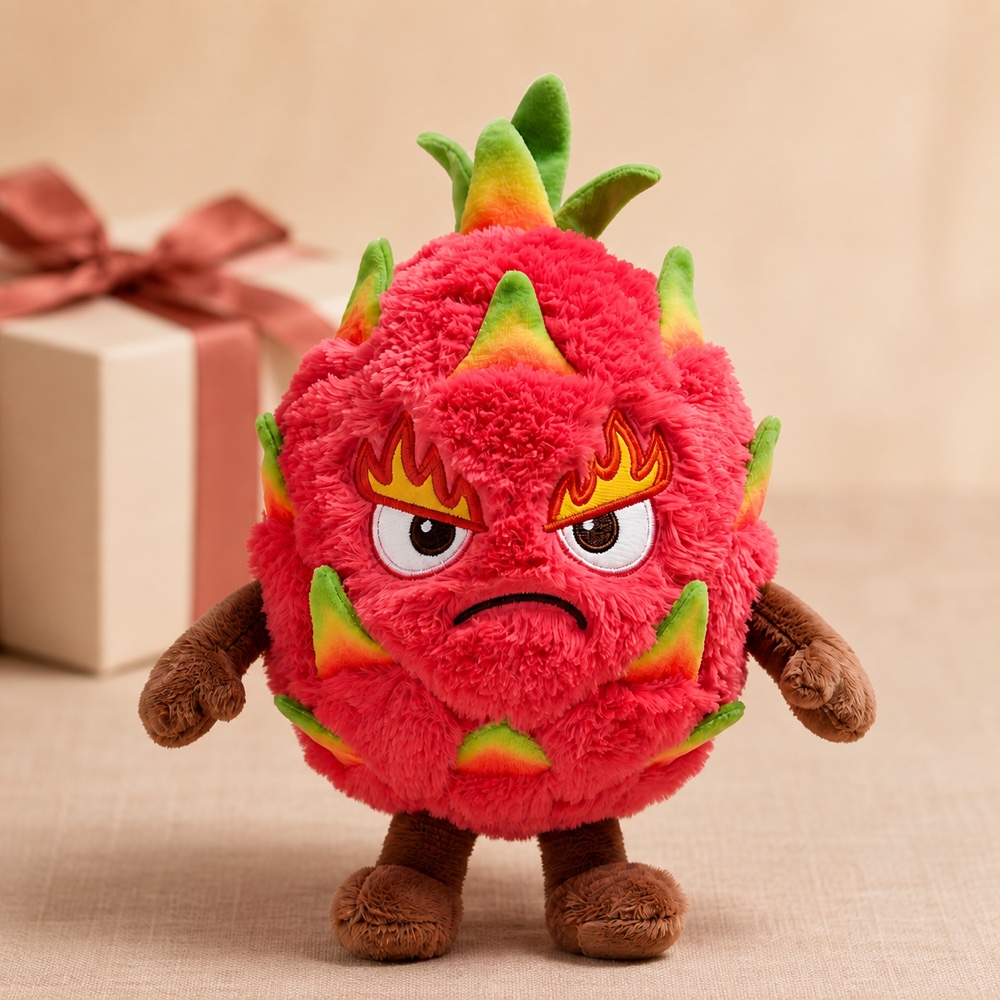 PLUSHIP Dragon Fruit Plush Toy - product view 04
