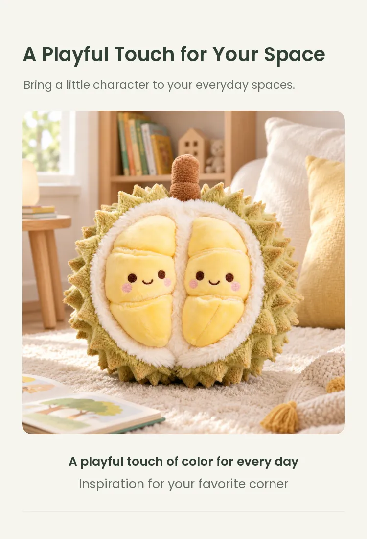 PLUSHIP Durian Plush Toy - detail 5