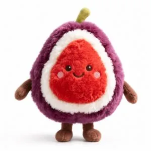 PLUSHIP Fig Plush Toy - product view 01