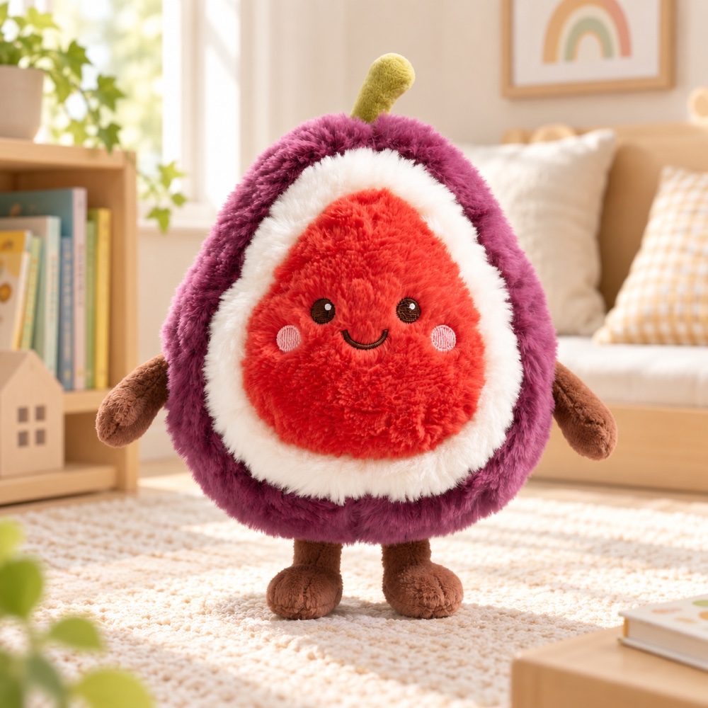 PLUSHIP Fig Plush Toy - product view 05