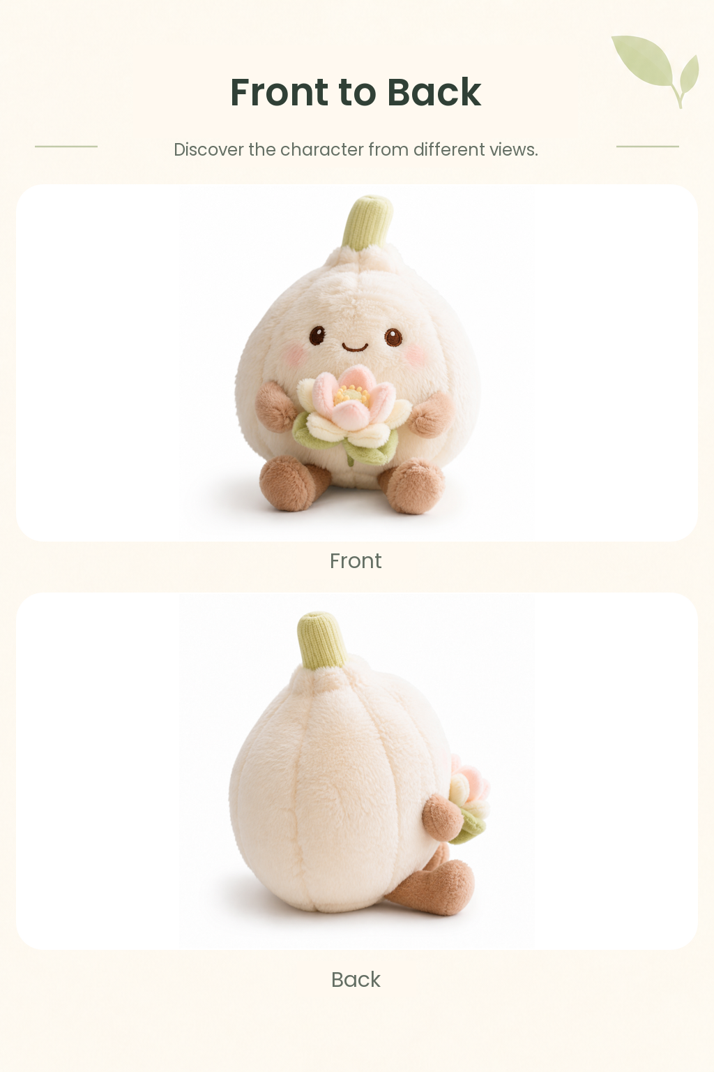 PLUSHIP Garlic Plush Toy - detail 05
