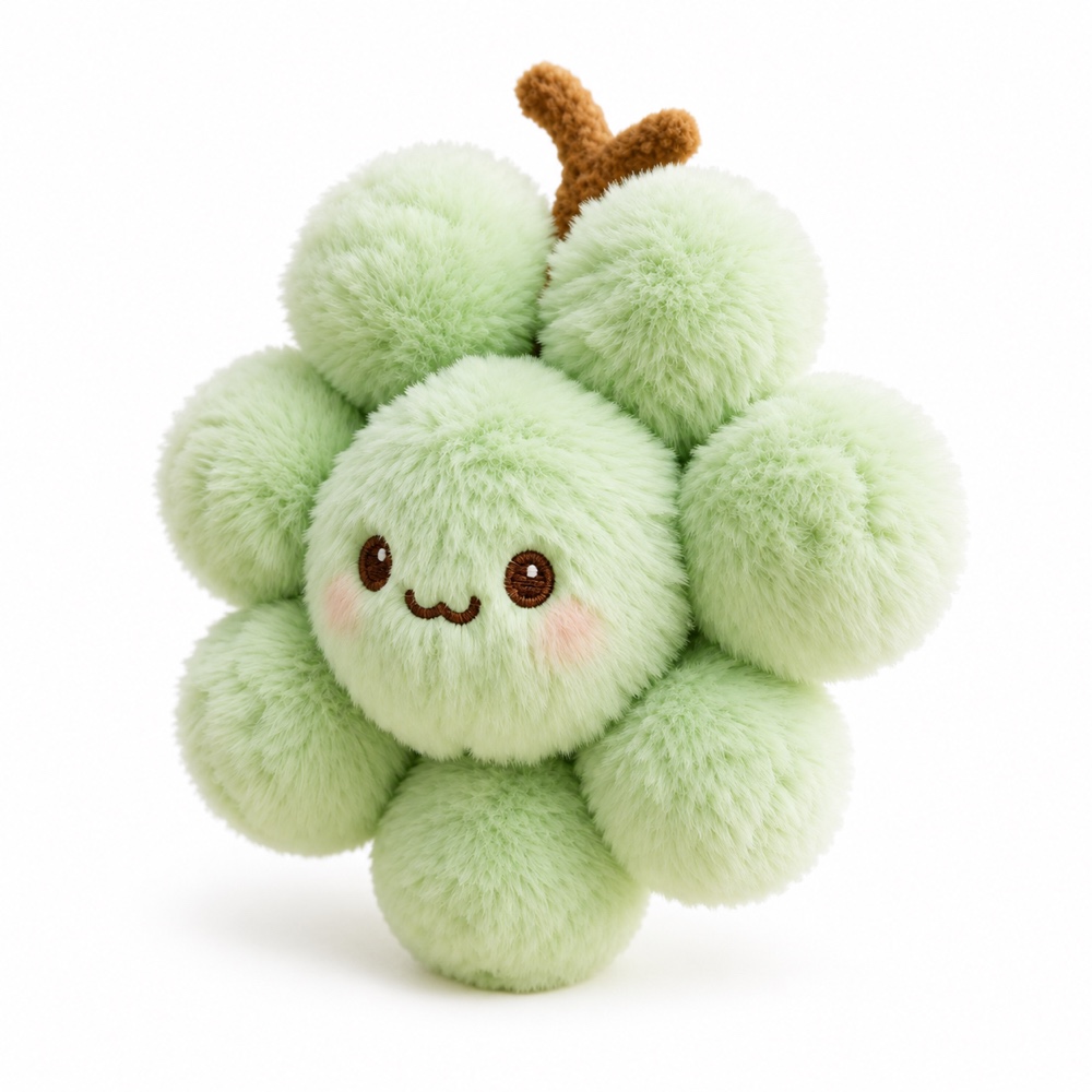 PLUSHIP Green Grape Plush Toy - product view 03