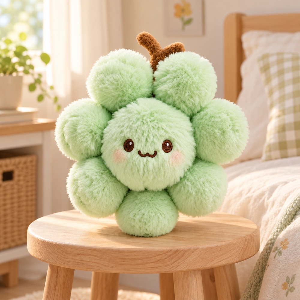 PLUSHIP Green Grape Plush Toy - product view 05