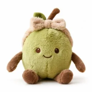 PLUSHIP Green Jujube Plush Toy - product view 01
