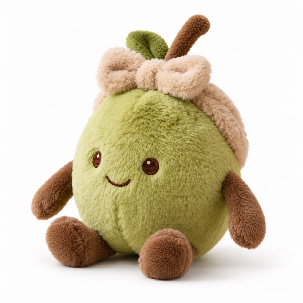 PLUSHIP Green Jujube Plush Toy - product view 03