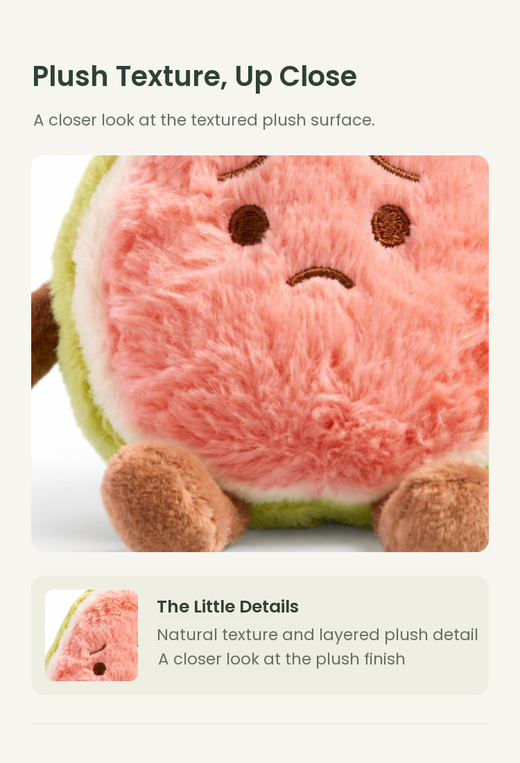 PLUSHIP Guava Plush Toy - detail 02
