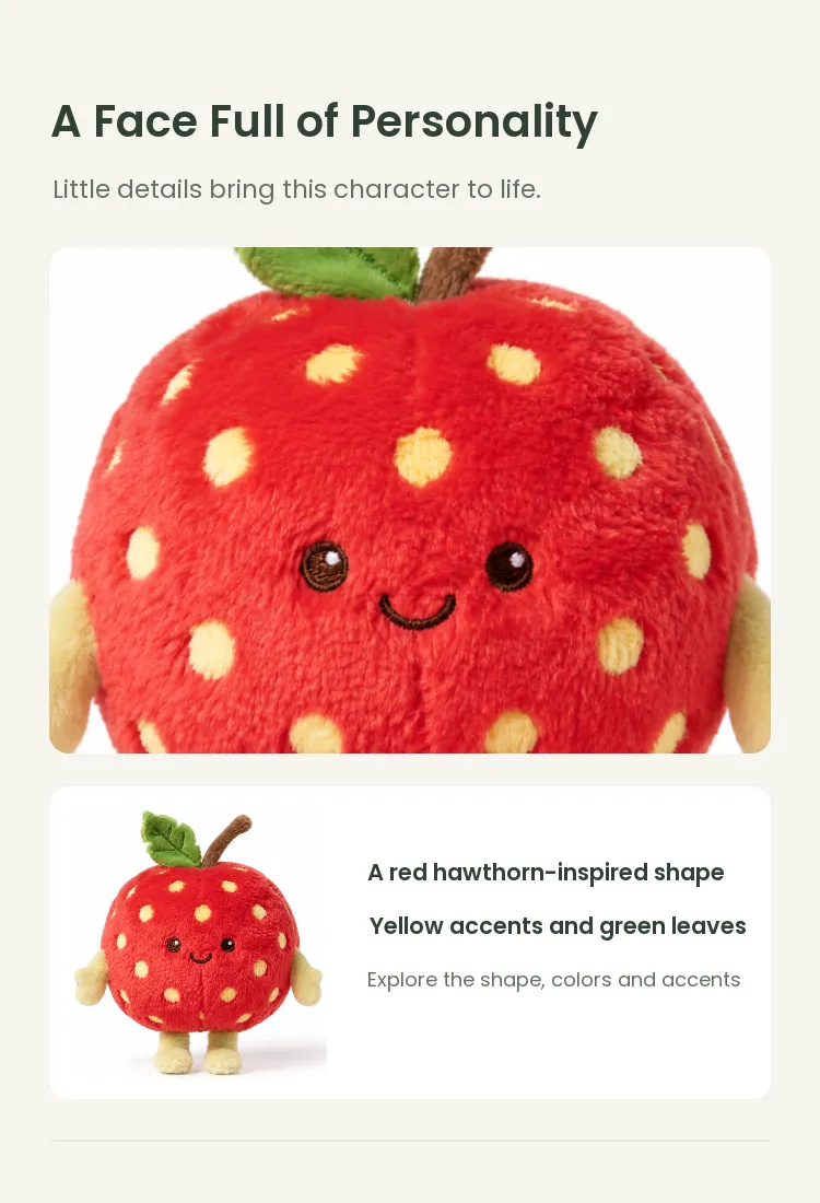 PLUSHIP Hawthorn Plush Toy - detail 3