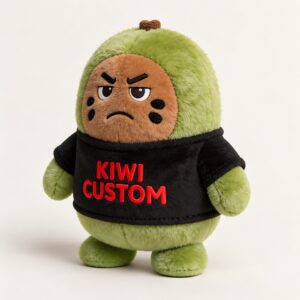 PLUSHIP Kiwi Plush Toy – Brown Crown - product view 01