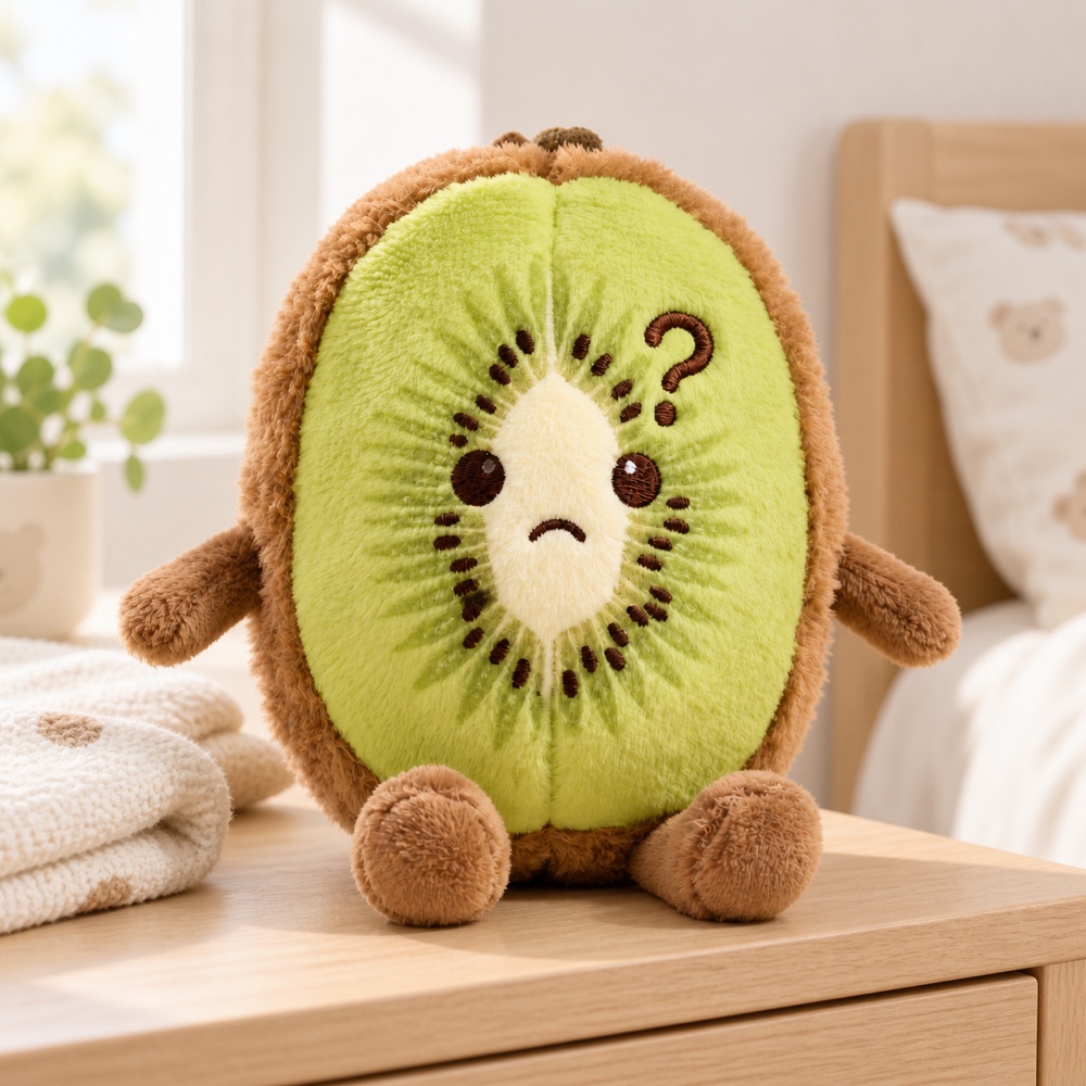 PLUSHIP Kiwi Slice Plush Toy - product view 03