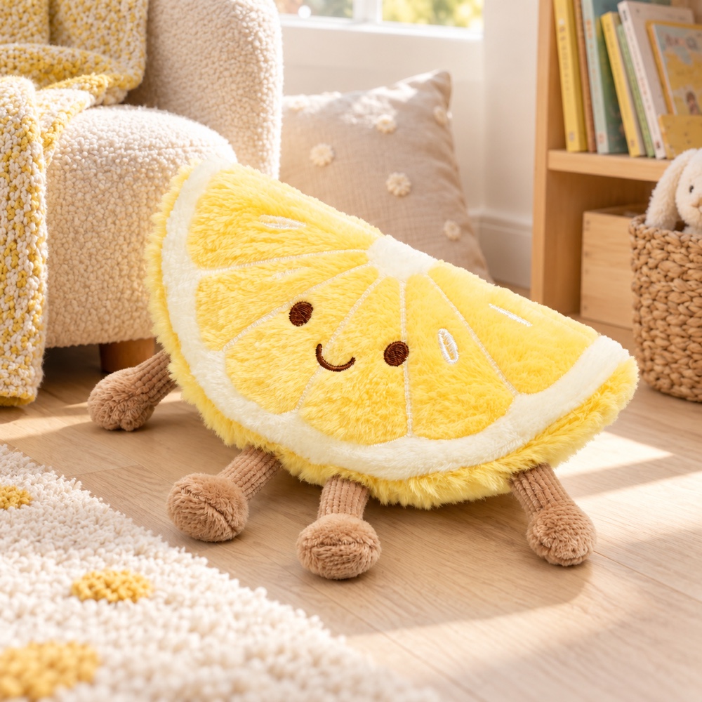 PLUSHIP Lemon Slice Plush Toy - product view 03