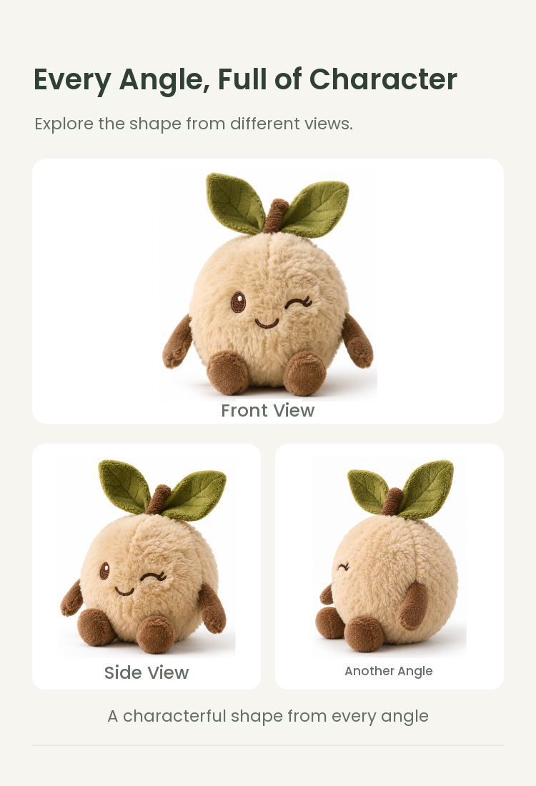 PLUSHIP Longan Plush Toy - detail 04